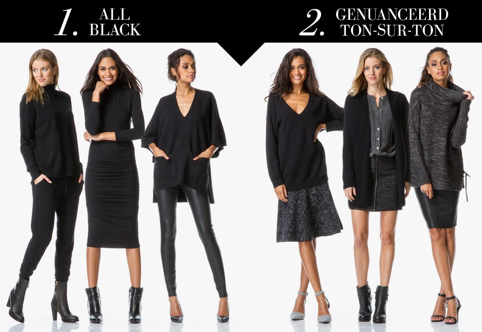 markering Samenstelling motor How to: 8 manieren om zwart te dragen Blog | Perfectly Basics