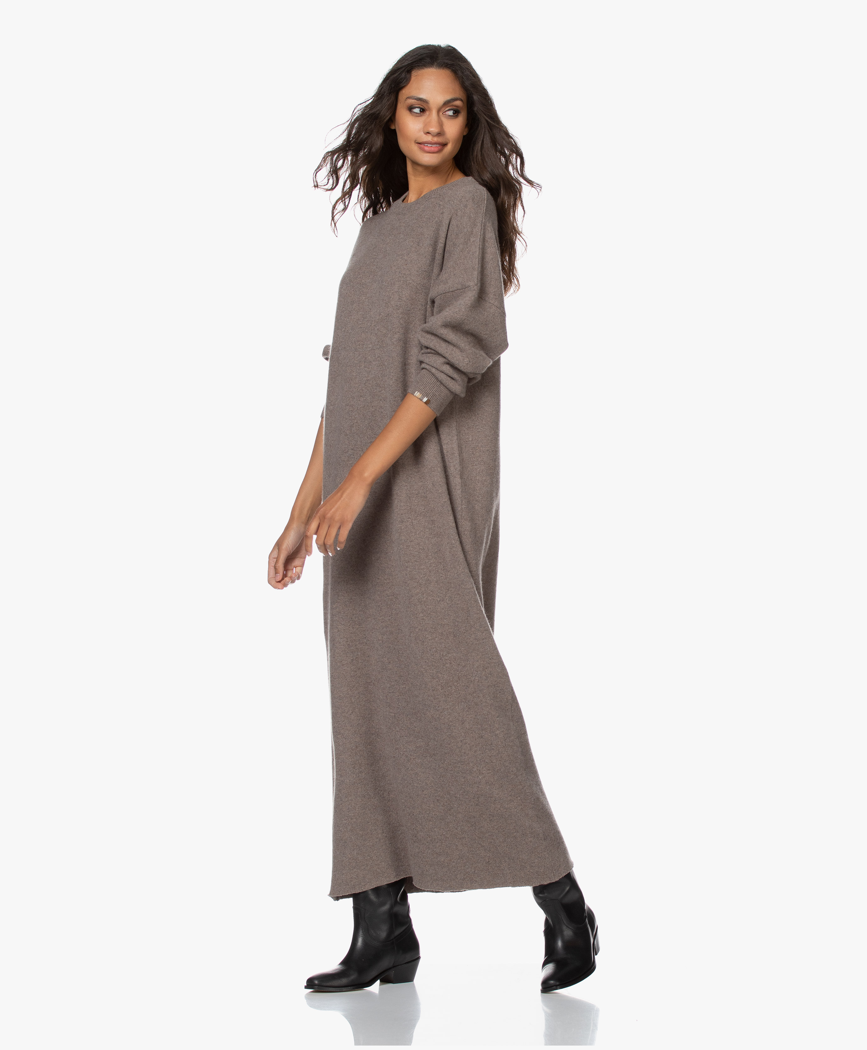 straight maxi dress