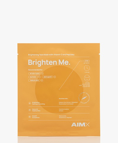 AIMX Revitalizing Brighten Me Vitamin C Face Mask