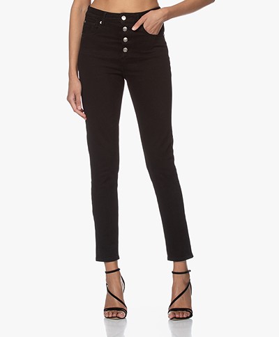 IRO Esme High-rise Skinny Jeans - Black