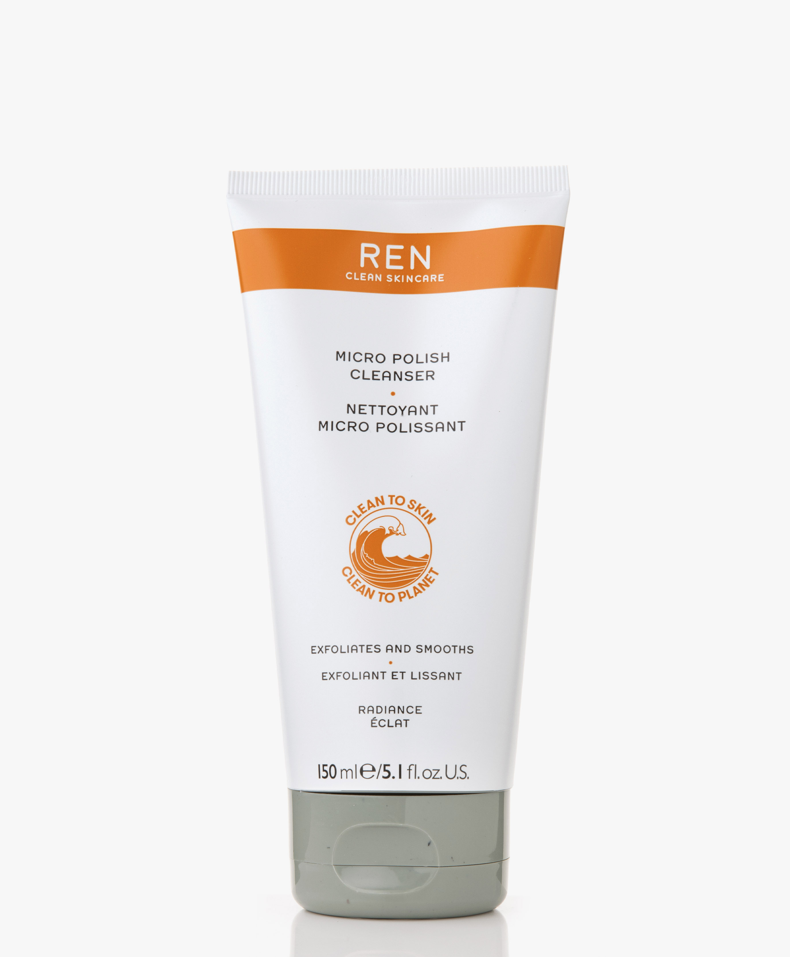 REN Clean Skincare Micro Polish Cleanser - 3385 micro polish cleanser