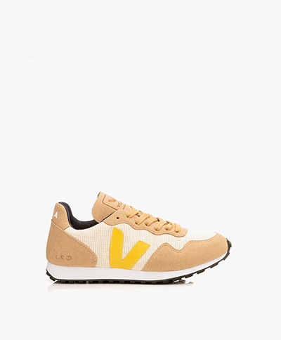 VEJA SDU Rec J-Mesh Sneakers - Natural/Gold/Yellow