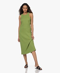 Drykorn Trenta Sleeveless Stretch Jersey Dress - Green