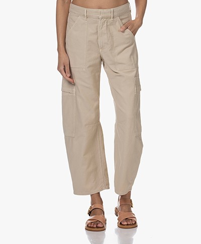 Citizens of Humanity Marcelle Cotton Cargo Pants - Taos Sand
