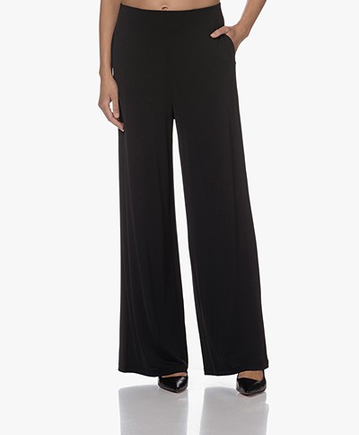 Wolford Crepe Jersey Trousers - Black