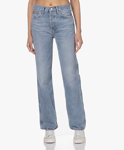 RE/DONE High Rise Loose-fit Jeans - Fade