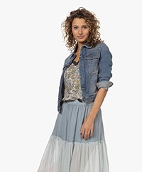 Zadig & Voltaire Kioky Denim Jack - Blauw