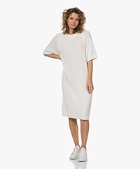 Sibin/Linnebjerg Skylar Knitted Cotton Dress - Off-white