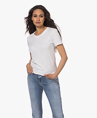 American Vintage Sonoma Cotton Slub T-shirt - White