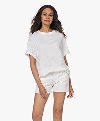 Drykorn Areta Cotton Boxy T-shirt - White