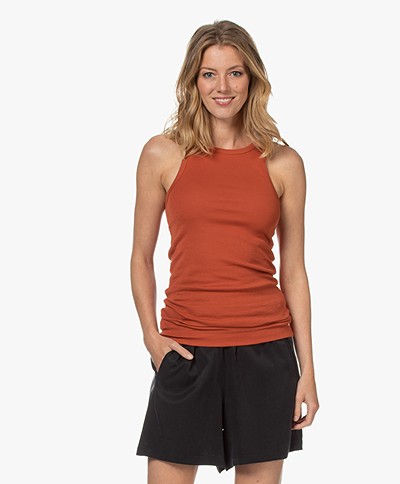 By Malene Birger Amiee Tank Top - Amber Ale