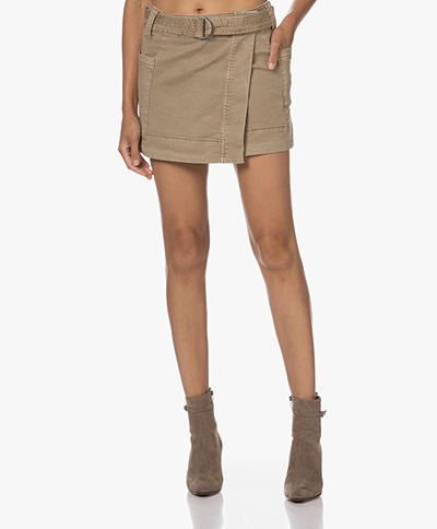 Rails Deanna Utility Mini Skirt - Brown Olive