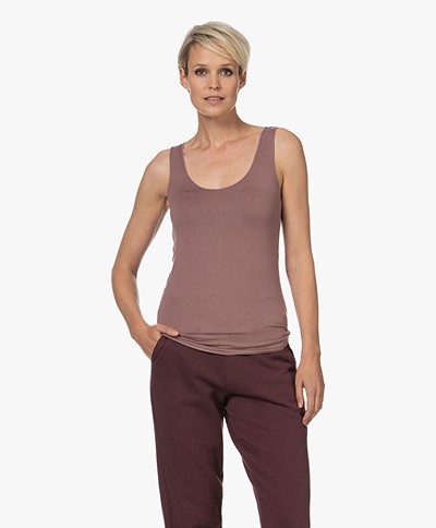Majestic Filatures Abby Superwashed Tank Top - Taupe