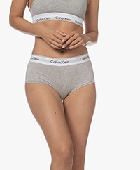 Calvin Klein Modern Cotton Short - Grijs/Wit
