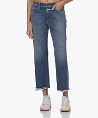 Closed Milo Cropped Straight Jeans - Middenblauw