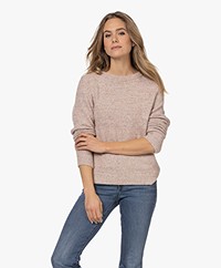 Sibin/Linnebjerg Raven Mutli-color Yarn Sweater - Rose
