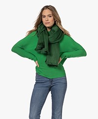 Alpaca Loca Handmade Uni Scarf in Alpaca - Spring Green