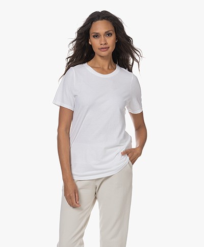 Neeve The Michelle Bio Katoenen T-shirt - Crispy White 