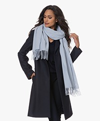 Filippa K Recycled Cashmere Blend Scarf - Ice Blue