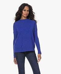 JapanTKY Cynzy Wool-Cashmere Sweater - Blue Purple