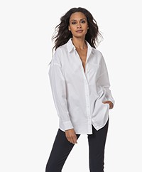 Neeve The Lily Organic Cotton Poplin Shirt - Crispy White