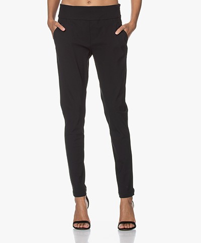 Woman by Earn Amber Jersey Pants - Black 