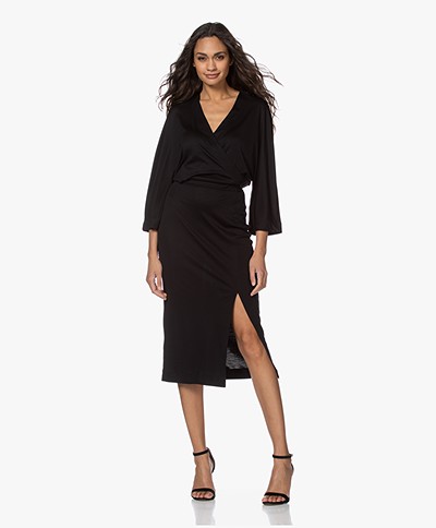 Filippa K Irene Lyocell Jersey Dress - Black