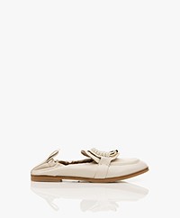 See by Chloé Hana Leren Loafers - Gesso