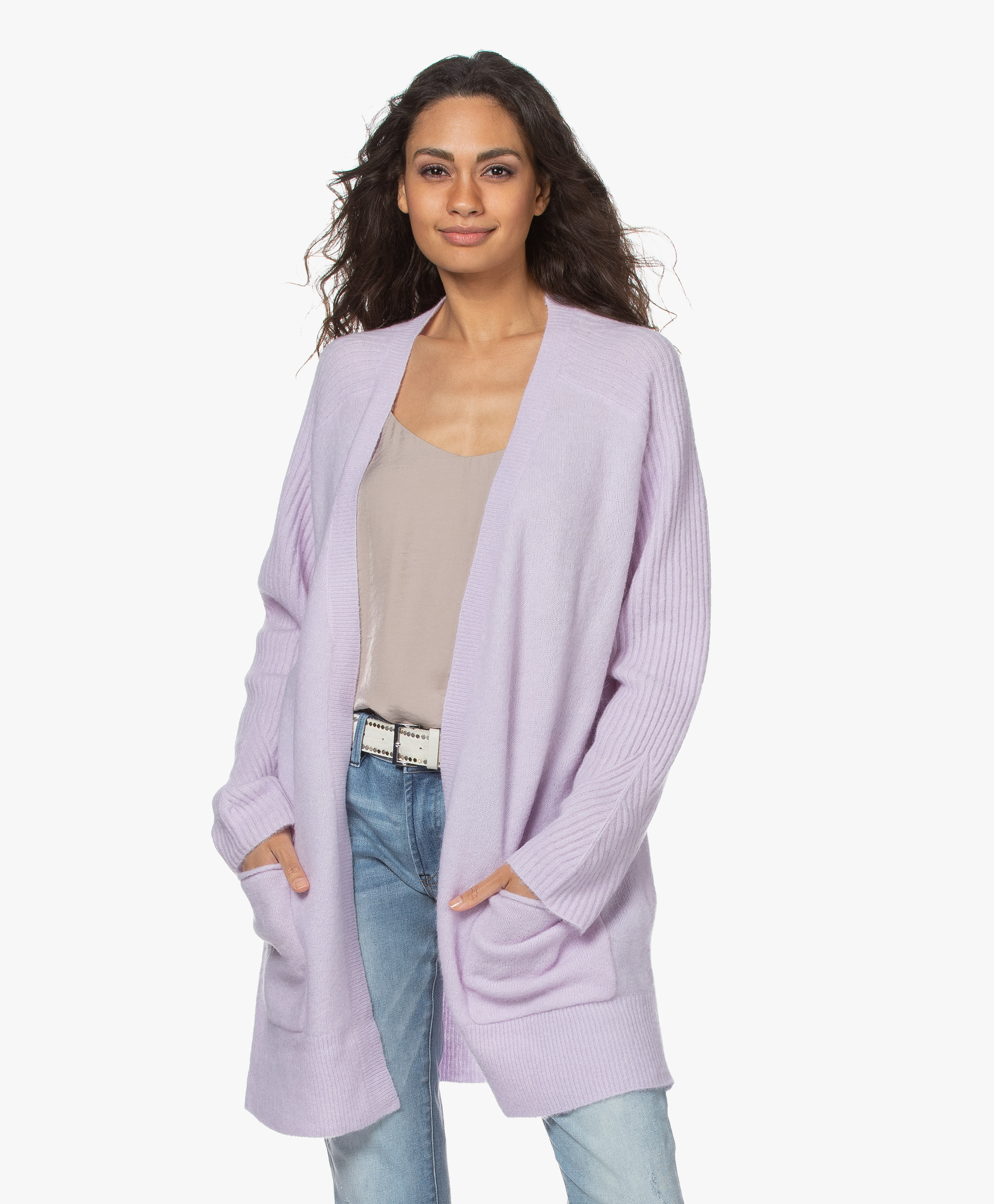 ursula grey padded coat