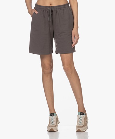 HANRO French Terry Jogger Short - Shale