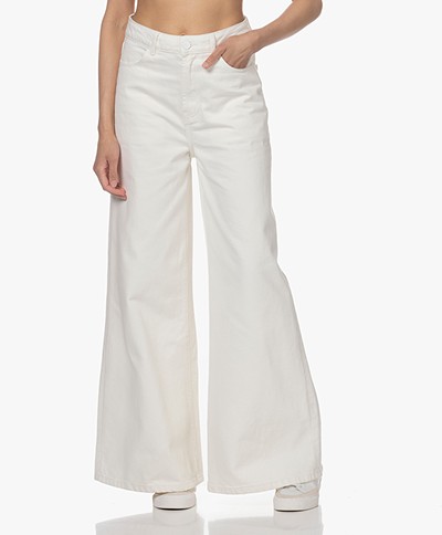 Róhe Marni Wide Leg Jeans - Off-white