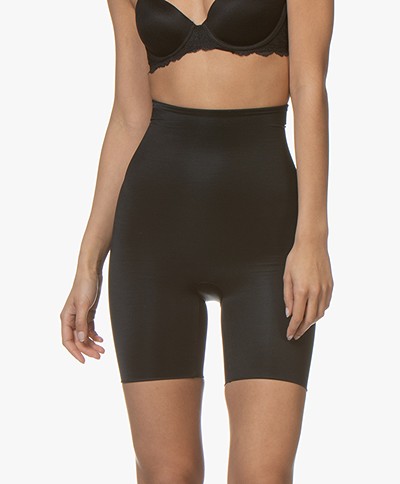 SPANX® Conceal-Her! High-Waisted Mid-Thigh Short - Very Black 