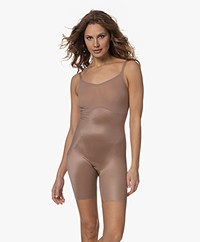 SPANX® Invisible Shaping Mid-Thigh Bodysuit - Cafe Au Lait