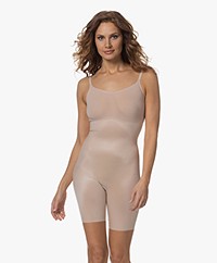 SPANX® Invisible Shaping Mid-Thigh Bodysuit - Champagne Beige