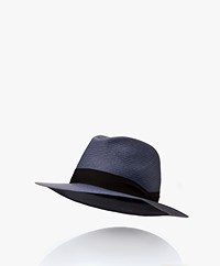 rag & bone Panama Hat - Navy