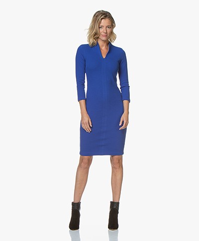 Kyra & Ko Joni Knee-length Jersey Dress - Blue