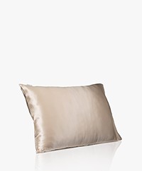 By Dariia Day Mulberry Silk Pillow Case - French Beige