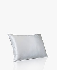 By Dariia Day Mulberry Silk Pillow Case - Silver Grey