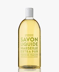 Compagnie de Provence Refill 1000ml Marseille Zeep - Fresh Verbena