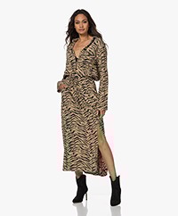 Zadig & Voltaire Radial Tiger Maxi Jurk - Naturel