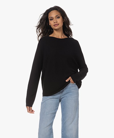 Drykorn Maila Cotton Sweater - Black