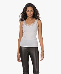 HANRO Lace Delight Top - Wit