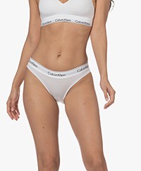 Calvin Klein Modern Cotton Bikini Briefs - White