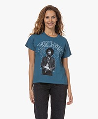 Daydreamer Jimi Hendrix GF T-shirt - Dark Teal