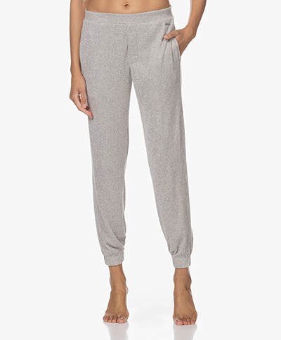 Calvin Klein Rib Knitted Jersey Jogger - Grey Heather