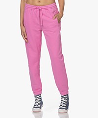 Drykorn Once French Terry Cotton Sweatpants - Pink