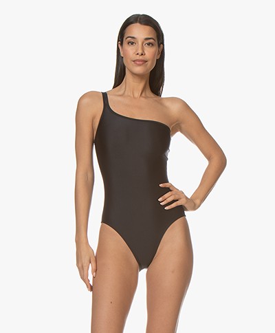 Filippa K Soft Sport Asymmetric Swimsuit - Black
