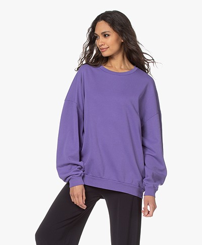 American Vintage Feryway Oversized Sweater - Purple Vintage