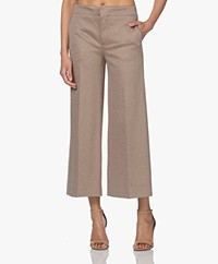 Drykorn Bonnet Jersey Culottes Pants - Brown