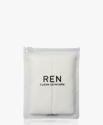 REN Clean Skincare Unbleached Muslin Cotton Cloths